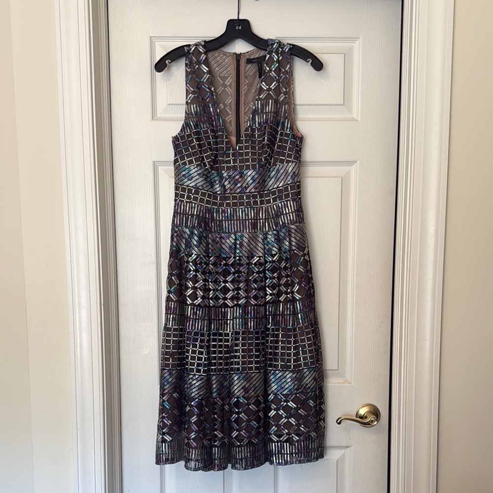 Fun dress with multi colors to wear to any formal event